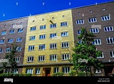 Das goldene Haus mit vergoldeten Fassade auf der Veddel in Hamburg ...