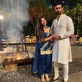 Charu Asopa Wishes Husband, Rajeev Sen On Their Second Engagement ...