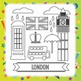 Imagenes De Londres Para Colorear - Libro de colorear o página con ...