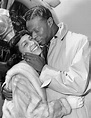 Nat King Cole and his wife, Maria share a tender moment together in ...
