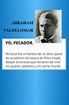 ABRAHAM VALDELOMAR guen un gran poeta peruano. Lea sus poemas de amor ...