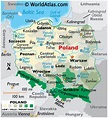 Poland Large Color Map
