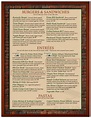 Colby's Fine Food & Spirits menus in Owensboro, Kentucky, United States