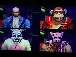 Manhunt - The 4 Playable Characters! Cash - Monkey - Rabbit - & Piggsy ...