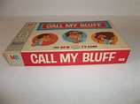 Vintage 1965 Call My Bluff Game by Milton Bradley Complete