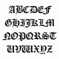 10 Best Printable Old English Alphabet A-Z - printablee.com