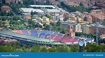 Aerial View of Bologna Renato Dall Ara Stadium Editorial Photography ...
