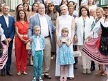 Monaco: Fürst Albert und Charlène feiern mit den Zwillingen