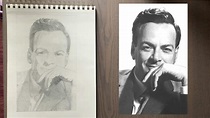 Drawing Richard Feynman - YouTube