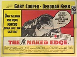 The Naked Edge 1961 film poster, starring Eric Portman, Diane Cilento ...