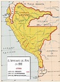 Resultado de imagen para mapa politico del peru 1821 - 1822 1823 | Mapa ...