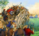 The battle of Stamford bridge in 1066. | Иллюстрации воинов, Искусство ...