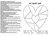 Heart Map Template Pdf