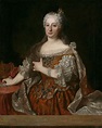 María Ana de Austria, reina de Portugal. Jean Ranc, 1729 | Rococo fashion, Historical costume ...