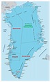 Mapas de Groenlandia - Atlas del Mundo