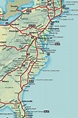 The Ultimate Guide To The Highway Map Of East Coast Usa - Map of ...