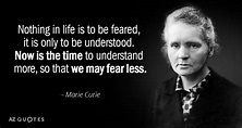 TOP 25 QUOTES BY MARIE CURIE (of 52) | A-Z Quotes