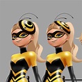 Beautiful concept art of Queen Bee from Miraculous Ladybug - YouLoveIt.com