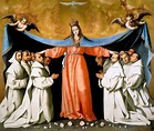 Francisco de Zurbarán. The Virgin of Mercy with Carthusian Monks. circa ...