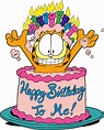 Garfield-bday | Birthday cartoon, Garfield birthday, Happy birthday ...