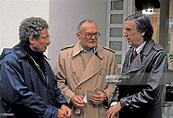 Herbert Fux, Werner Kreindl, Kai Borsche , Dreharbeiten zur... News Photo - Getty Images