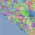 Orange County, CA Zip Codes - Orange Zip Code Boundary Map