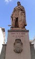 Estatua al Rey de Navarra Sancho VII El Fuerte, Tudela, Navarra, España ...