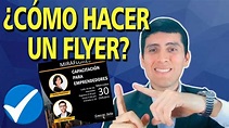 CÓMO HACER UN FLYER EN POWER POINT 2022 - YouTube