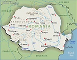 Romania Map Google Earth - ToursMaps.com