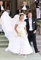 El vestido de Magdalena de Suecia el día de su boda