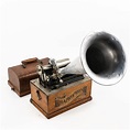 Columbia Graphophone Model A Phonograph W. Horn Auction