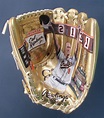 Cal Ripken Gold Glove Artwork — Sean Kane Baseball Art - Painted Gloves