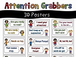 Attention Grabbers Posters | Teaching Resources