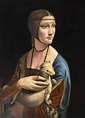 Cuadros al óleo - La dama del armiño de Leonardo da Vinci