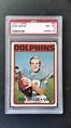 1972 Topps Football Bob Griese Miami Dolphins Card graded Near Mint 8 ...