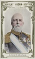 Oscar II, Roi de Suède (photo couleur) | French School