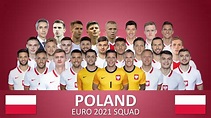 POLAND EURO 2021 SQUAD | OFFICIAL PLAYERS AND NUMBERS | ft. LEWANDOWSKI ...