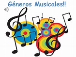 MUNDO MUSIC: CLASIFICACION GENEROS MUSICALES
