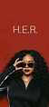 H.E.R Wallpaper | H.e.r singer, Pretty girl wallpaper, Celebrity wallpapers