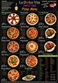 Party Pizza Menu | La Dolce Vita