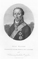 PLATOW, Matwei Iwanowitsch Graf (1751 - 1818). Brustbild nach halblinks ...