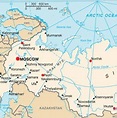 Russia Latitude Longitude and Relative Location Hemisphere