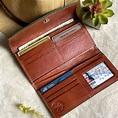 Bicolor handcrafted wallets for women -leather wallet - wallet women ...