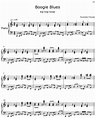 Boogie Blues - Sheet music for Piano