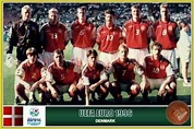 Denmark team group at the 1996 European Championships. Uefa European ...