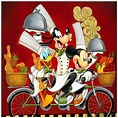 Wheeling with Flavor by Tim Rogerson Chefs Mickey, Donald and Goofy in ...