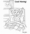 Good Morning Coloring Pages - Coloring Home