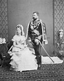 1875 Prinz Philipp of Saxe-Coburg Gotha and Princess Louise of Belgium ...