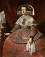 1651-1661_Velázquez_Reina Maria Anna de España en vestido rojo brillante (1635-1696) | Diego ...