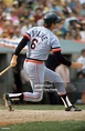 Detroit Tigers Al Kaline in action, at bat vs Oakland Athletics at ...